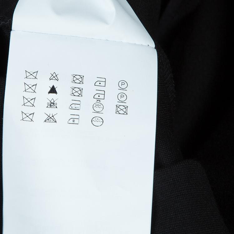 Pre Owned Miu Miu Black Back Tie Detail Sleeveless Dress M