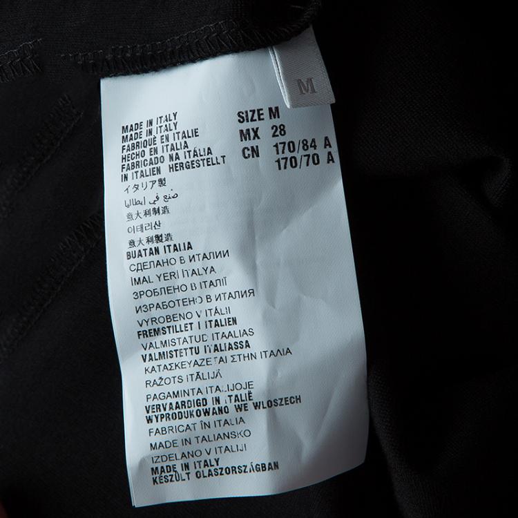 Pre Owned Miu Miu Black Back Tie Detail Sleeveless Dress M
