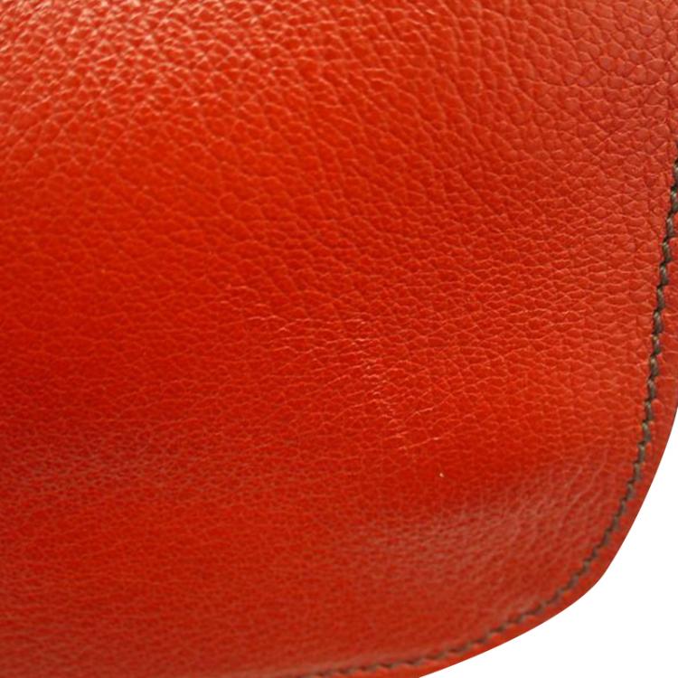 Pre Owned Miu Miu Bicolor Leather Madras Tote