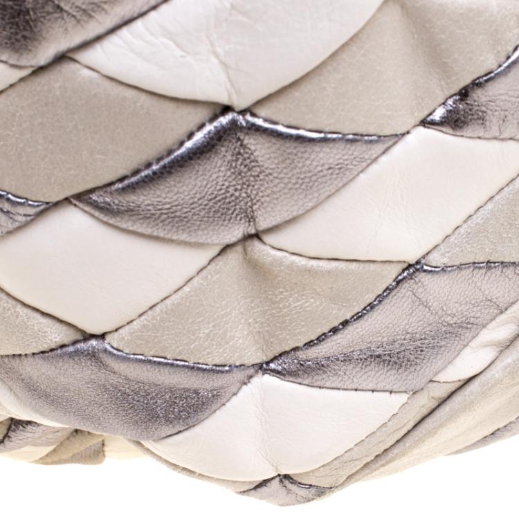 Pre Owned Miu Miu Multicolor Patchwork Leather Hobo