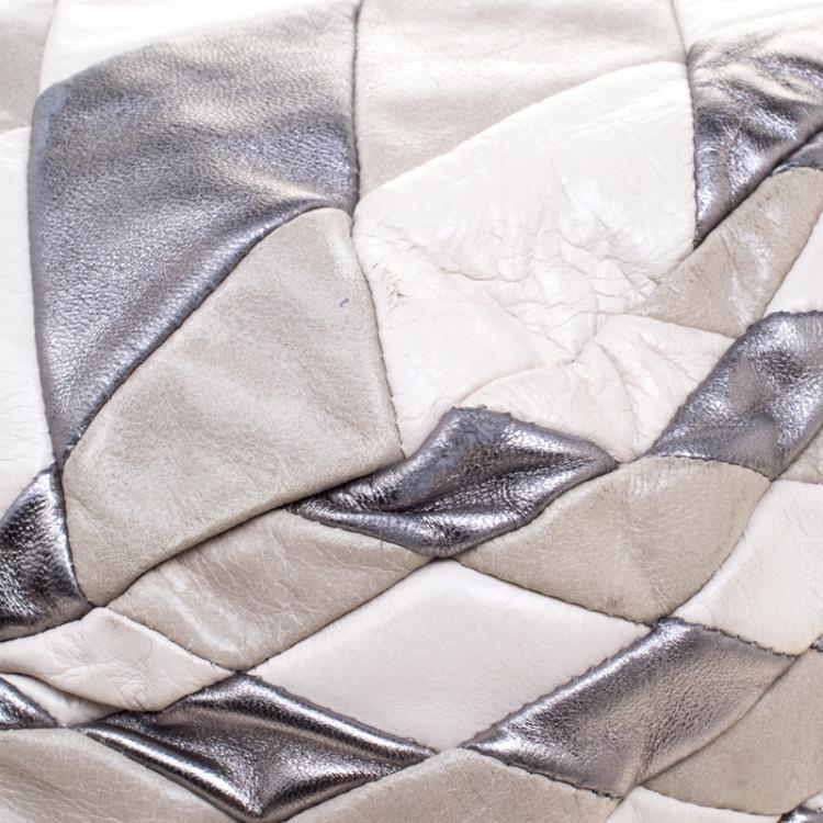 Pre Owned Miu Miu Multicolor Patchwork Leather Hobo