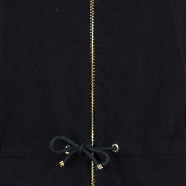 Pre Owned Moncler Monochrome Long Cardigan M