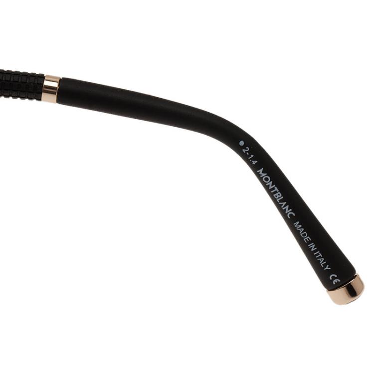 Pre Owned Montblanc Black MB4065 Classic Sunglasses
