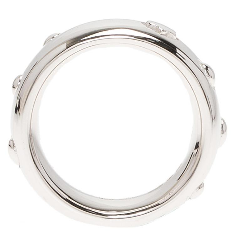 مملوكة مسبقًا Montblanc Silver Wedding Band Ring 50