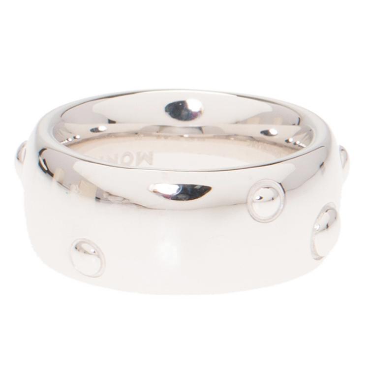 مملوكة مسبقًا Montblanc Silver Wedding Band Ring 50