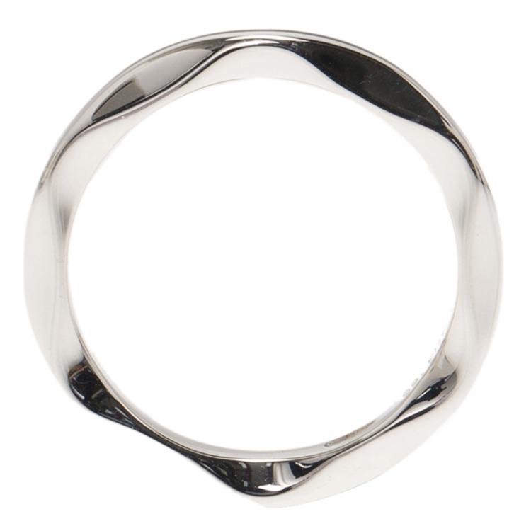 Pre Owned Montblanc Ame de Star Silver Ring Size 50