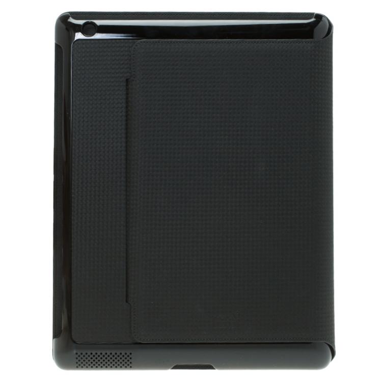 Pre Owned Montblanc Black Leather  Extreme Tablet Case Ap3 Ipad 3/4