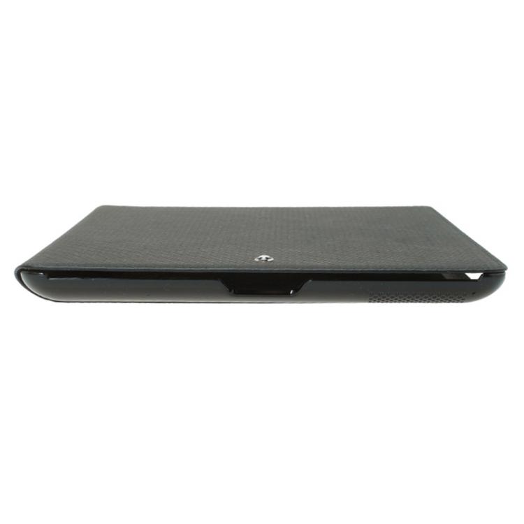 Pre Owned Montblanc Black Leather  Extreme Tablet Case Ap3 Ipad 3/4