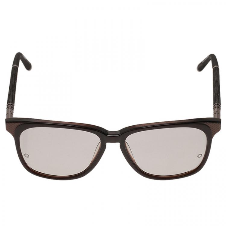 Pre Owned Montblanc Black MB4065 Classic Sunglasses