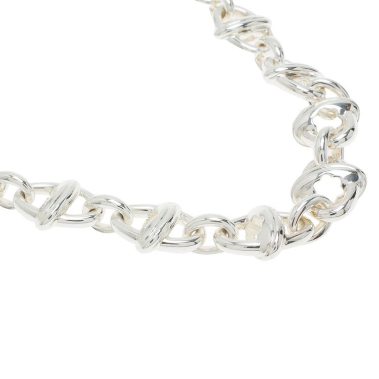 Pre Owned Montblanc Icon Silver Chain Necklace