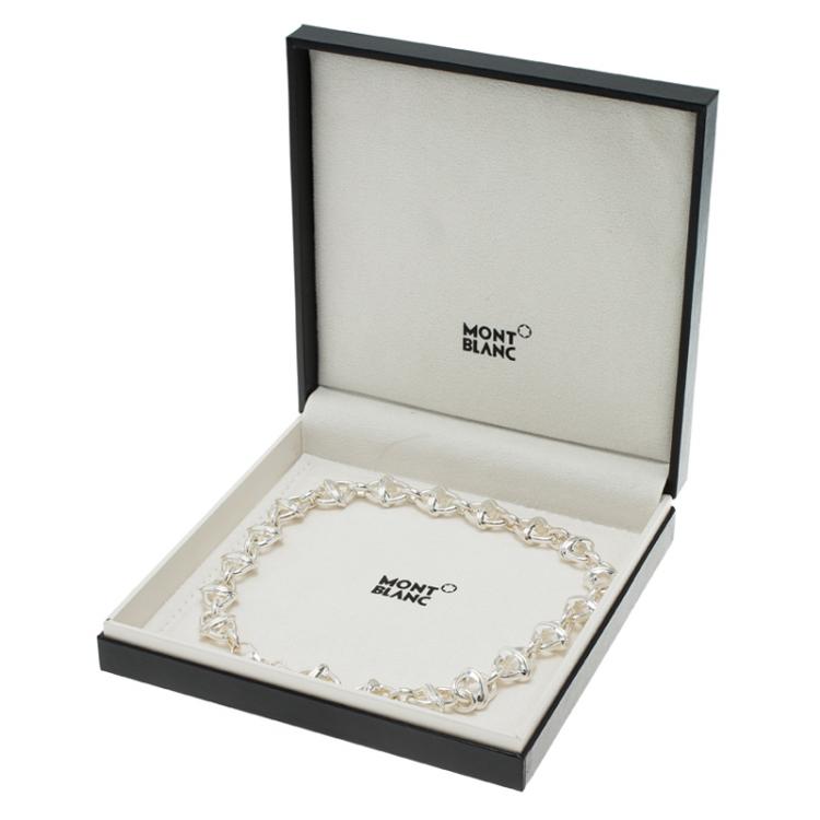Pre Owned Montblanc Icon Silver Chain Necklace