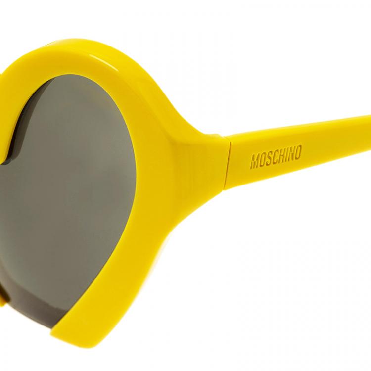 مملوكة مسبقًا Moschino Yellow McDonald's Logo Sunglasses