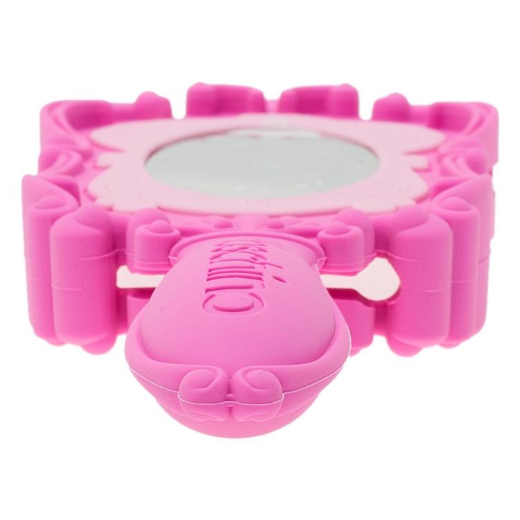 Pre Owned Moschino Pink Rubber Mirror iPhone 5 Case