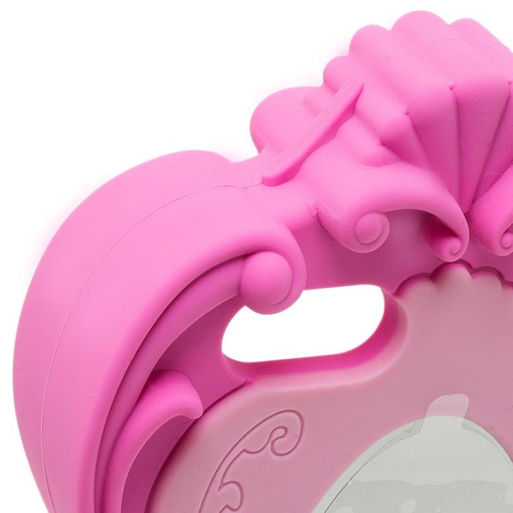Pre Owned Moschino Pink Rubber Mirror iPhone 5 Case