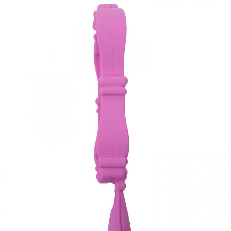 Pre Owned Moschino Pink Rubber Mirror iPhone 5 Case