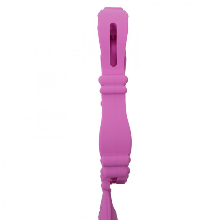 Pre Owned Moschino Pink Rubber Mirror iPhone 5 Case