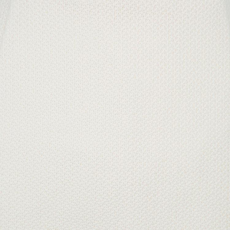 Pre Owned Moschino Couture Cream Crochet Wool Skirt M
