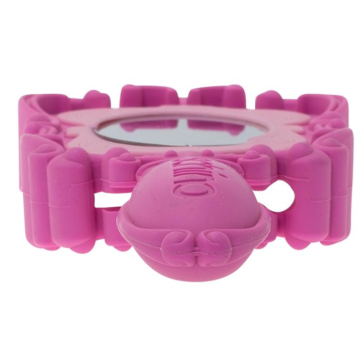 Pre Owned Moschino Pink Rubber Mirror iPhone 5 Case