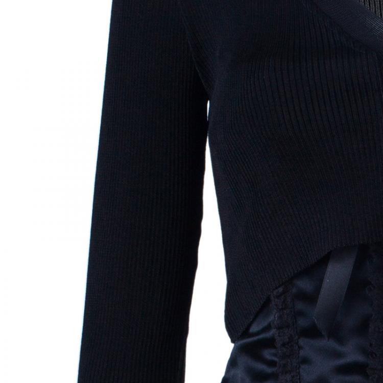 Pre Owned Moschino Couture Black Bustier Top + Jacket