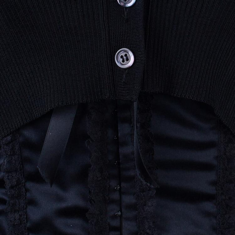 Pre Owned Moschino Couture Black Bustier Top + Jacket