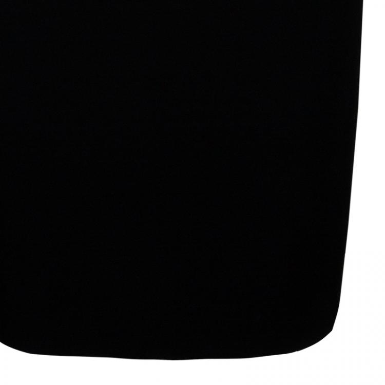 Pre Owned Moschino Couture Black Sleeveless Dress S