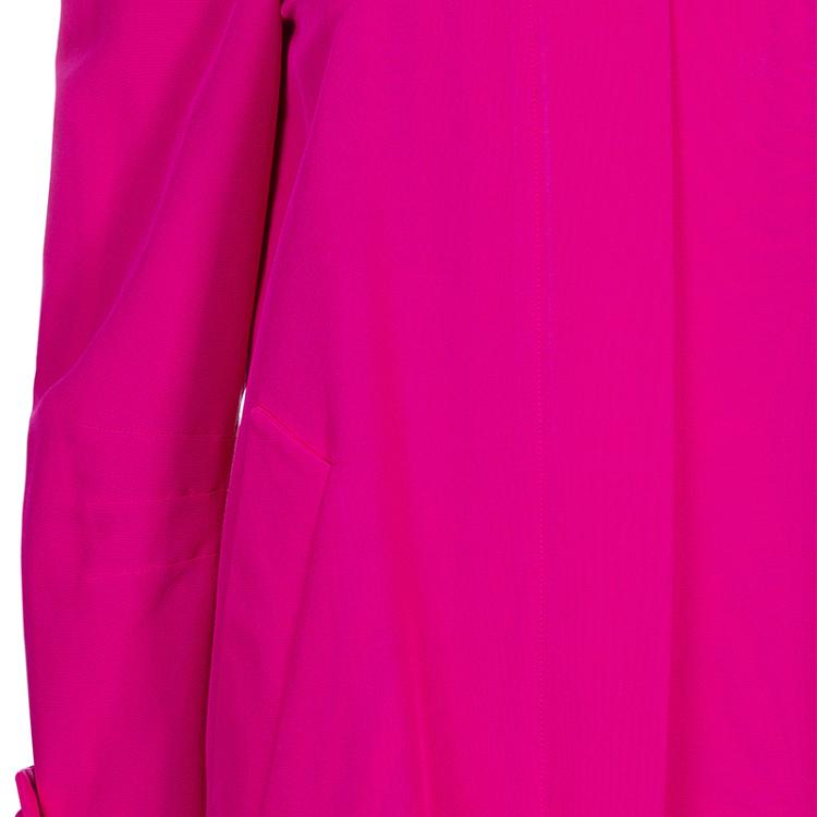 Pre Owned Moschino Pink Mid-Length Coat S