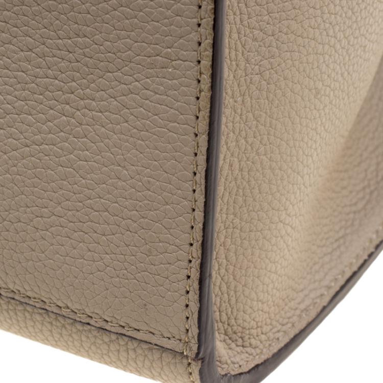 Pre Owned Mulberry Beige Leather Bayswater Satchel