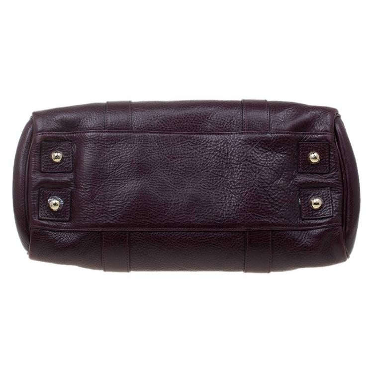 Pre Owned Mulberry Brown Leather Bayswater Satchel