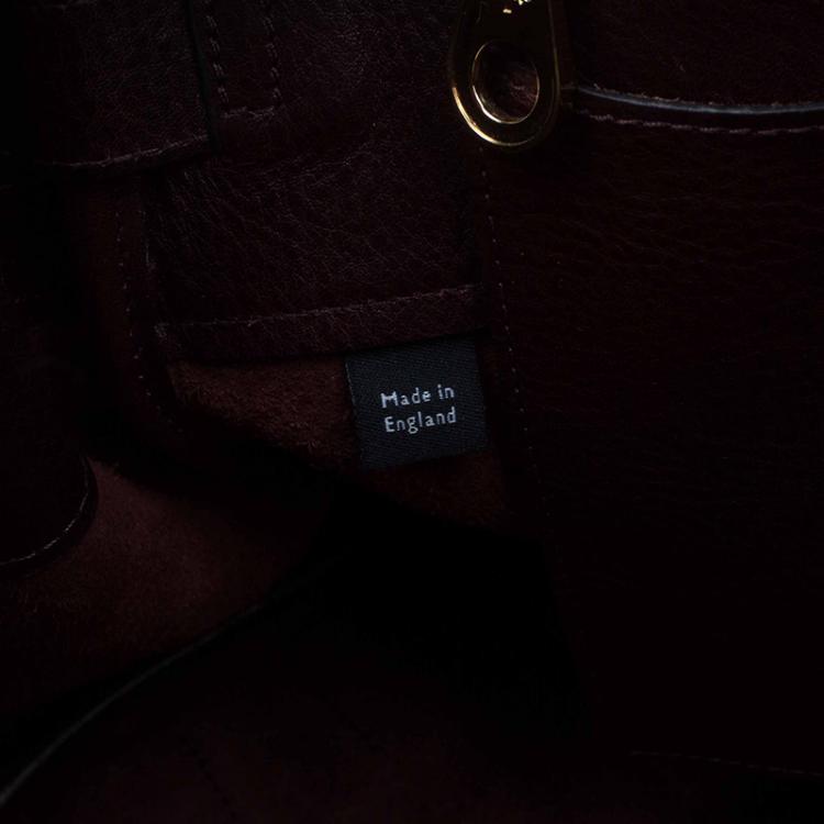 Pre Owned Mulberry Brown Leather Bayswater Satchel