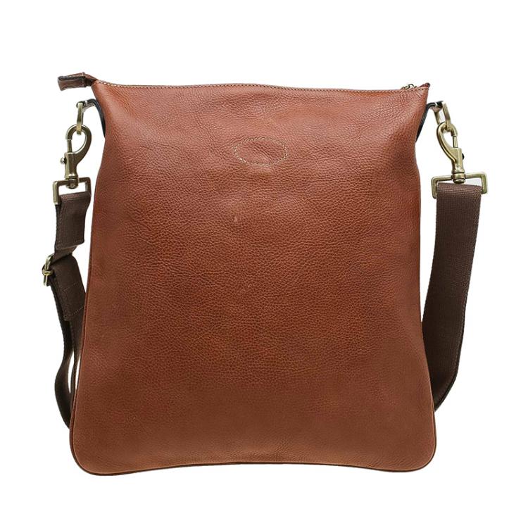 Pre Owned Mulberry Brown Leather Seth Messenger Bag