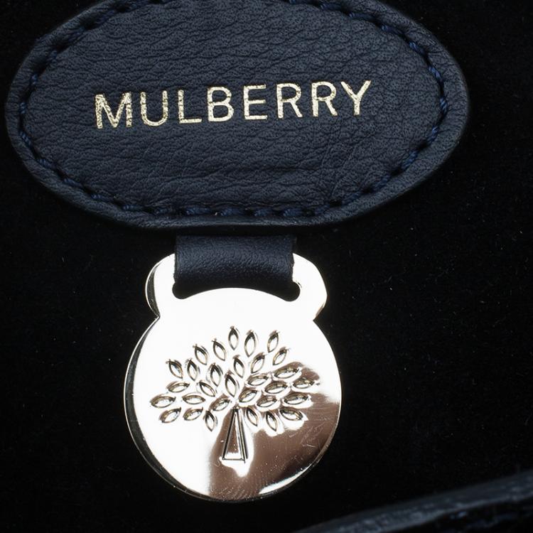 Pre Owned Mulberry Black Bayswater Silky Snake Print Tote