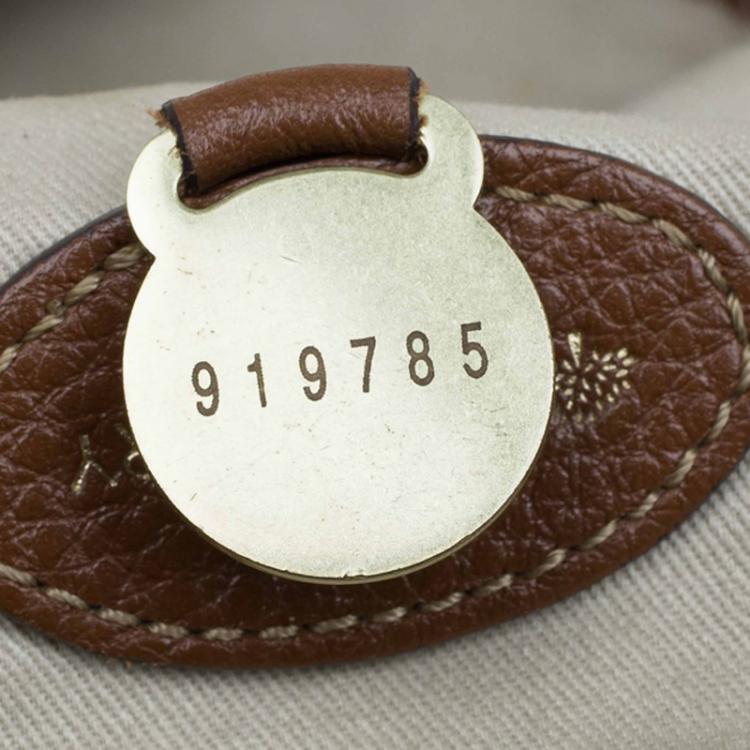 Pre Owned Mulberry Chocolate Brown Pebbled Leather Mitzy Hobo