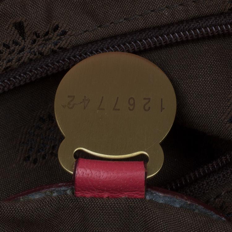 Pre Owned Mulberry Red Leather Oversized Alexa Satchel