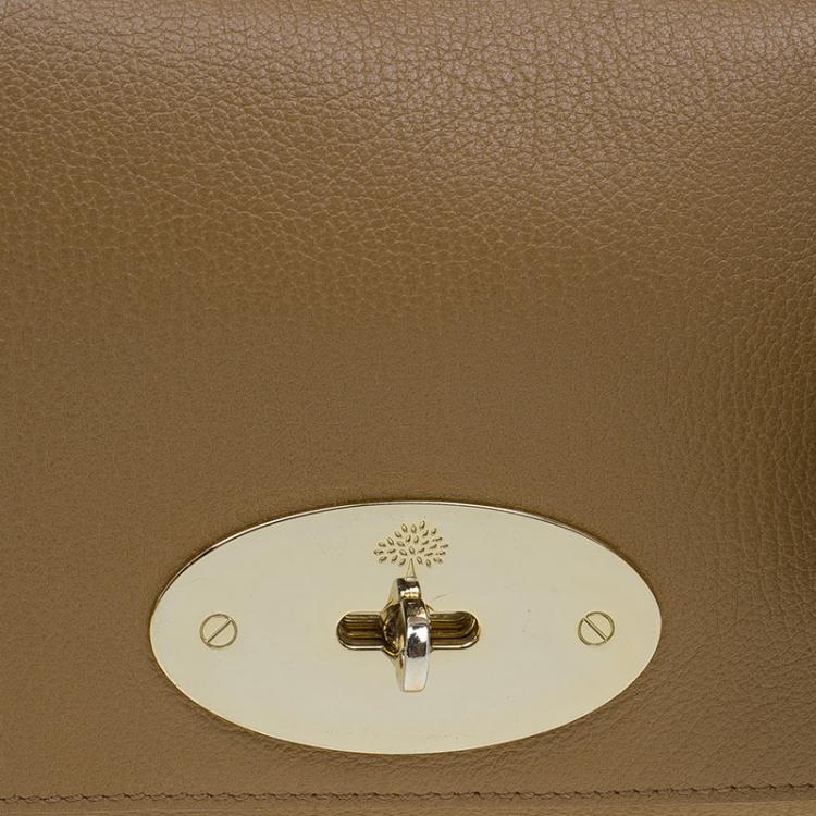 مملوكة مسبقًا Mulberry Light Brown Leather Lily Crossbody Bag