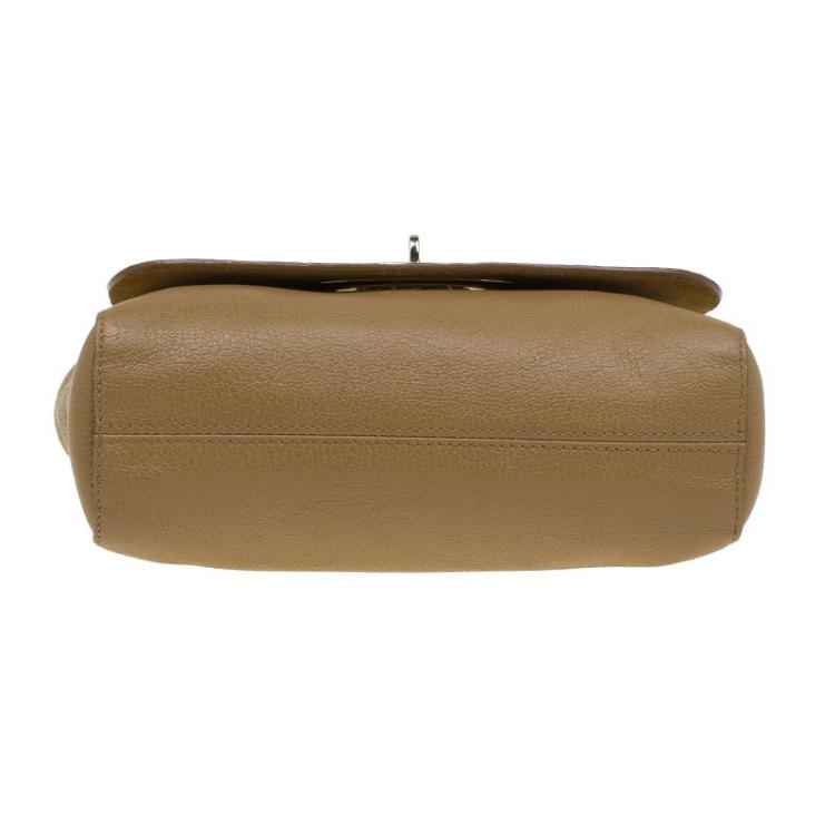 مملوكة مسبقًا Mulberry Light Brown Leather Lily Crossbody Bag
