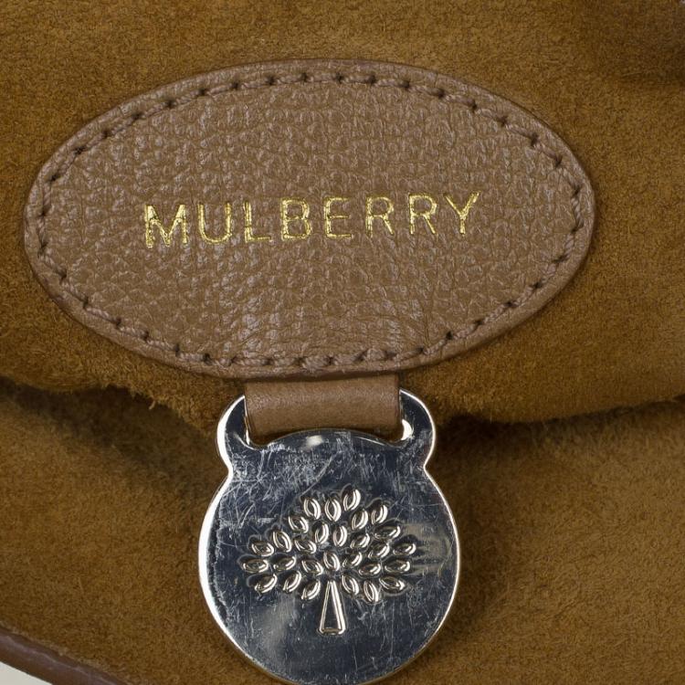 مملوكة مسبقًا Mulberry Light Brown Leather Lily Crossbody Bag