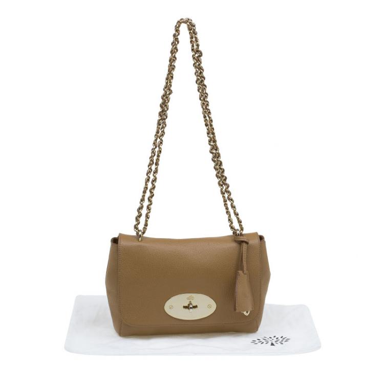 مملوكة مسبقًا Mulberry Light Brown Leather Lily Crossbody Bag