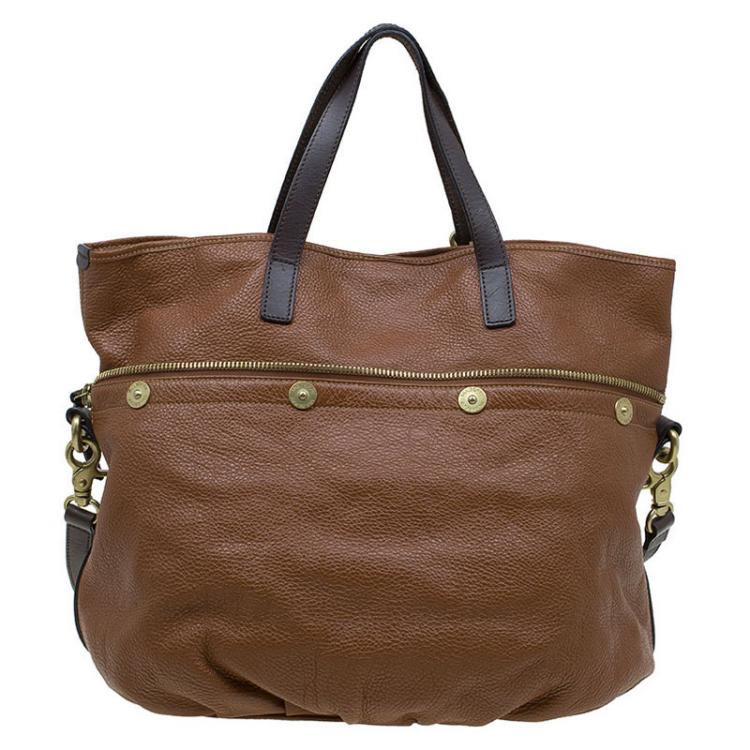 Pre Owned Mulberry Brown Leather Mitzy Hobo
