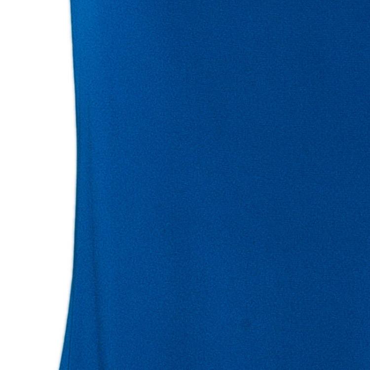 Pre Owned Notte By Marchesa Blue Embellished Gown L