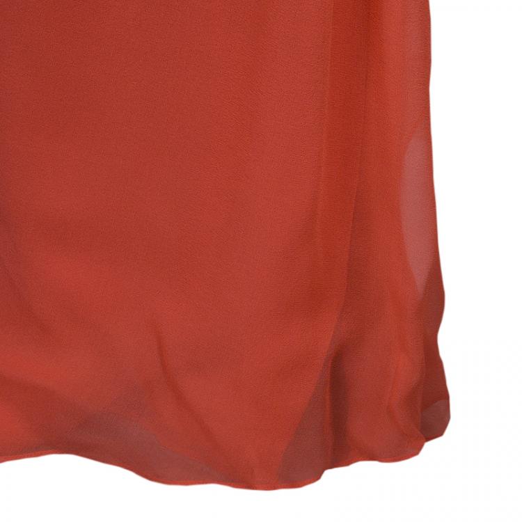 Pre Owned Notte By Marchesa Sleeveless Embellished Maxi Dress L