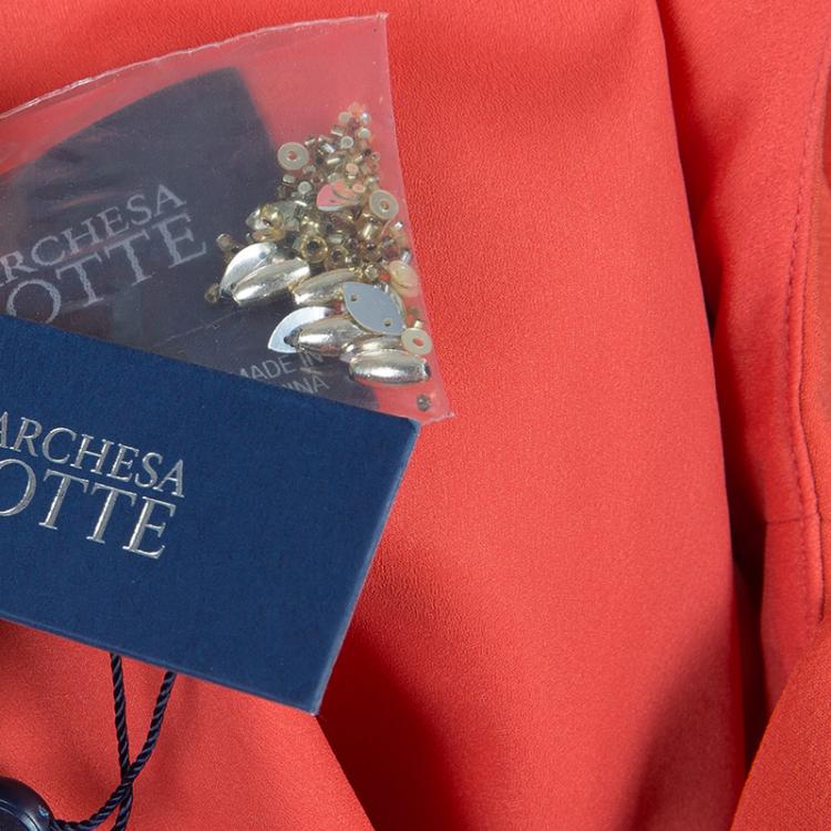 Pre Owned Notte By Marchesa Sleeveless Embellished Maxi Dress L