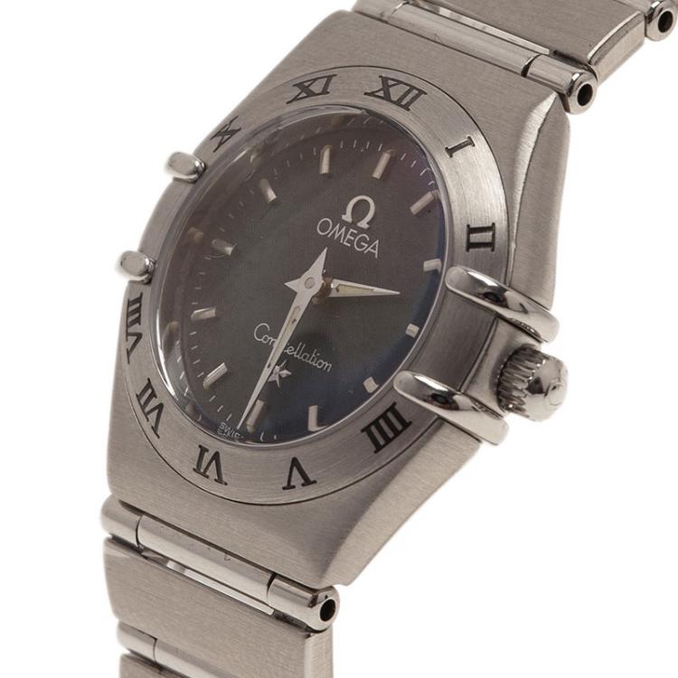 Pre Owned Omega Stainless Steel Constellation Wristwatch 24mm