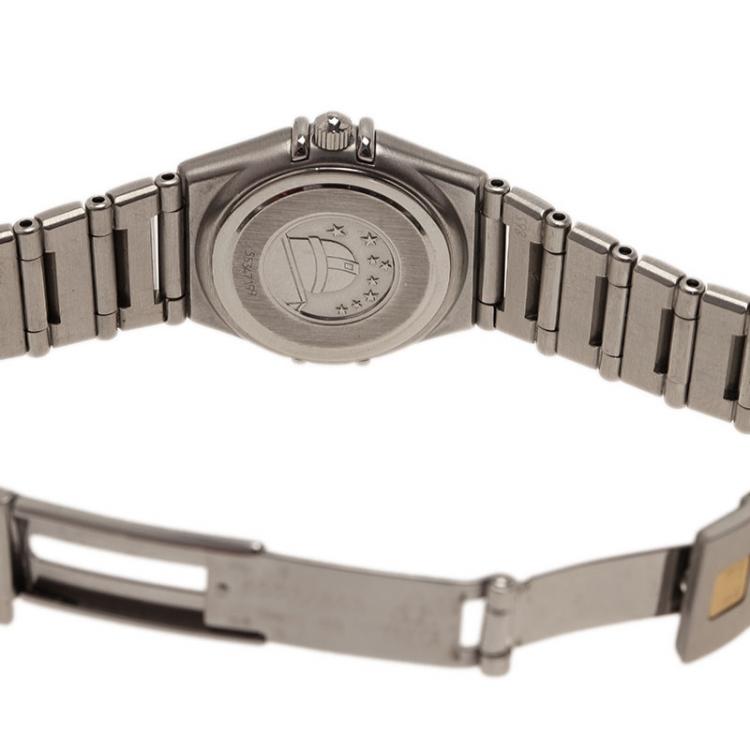 Pre Owned Omega Stainless Steel Constellation Wristwatch 24mm
