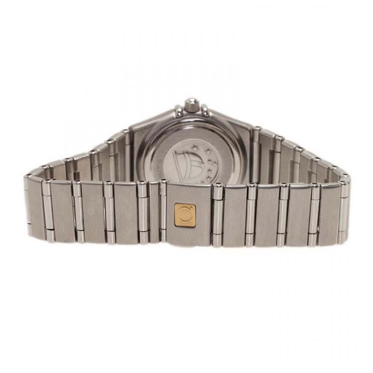 Pre Owned Omega Stainless Steel Constellation Wristwatch 24mm