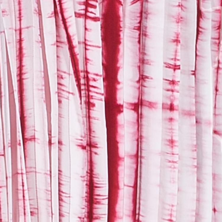 Pre Owned Oscar de la Renta Tie-dye Printed Kaftan L