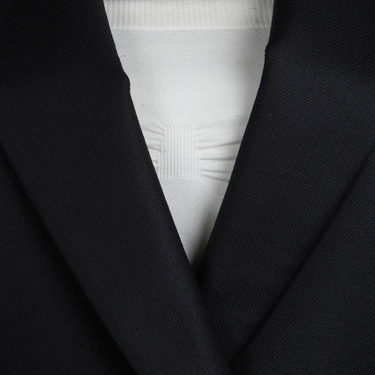 Pre Owned Paul & Joe Black Wool Blazer L