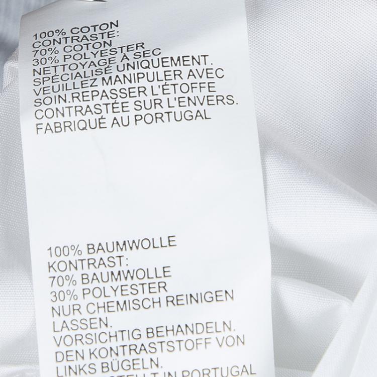 Pre Owned Peter Pilotto White Lace Detail Sleeveless Eero Blouse M