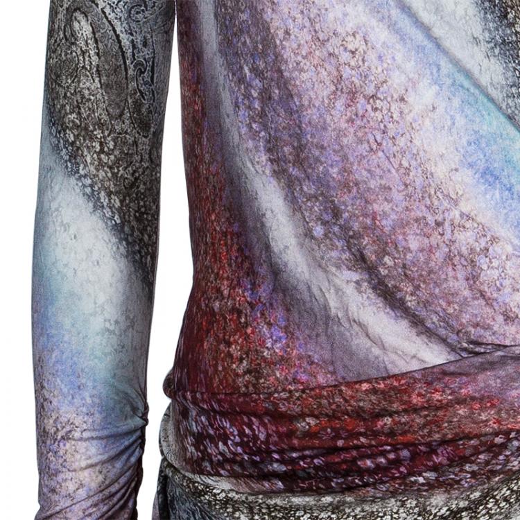 Pre Owned Peter Pilotto Multicolor Print Dress M
