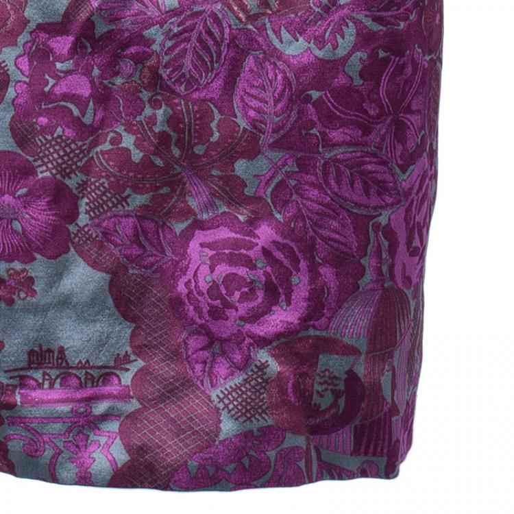 Pre Owned Philosophy di Alberta Ferretti Floral Printed Dress M