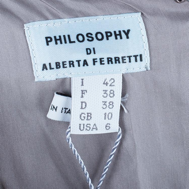 Pre Owned Philosophy di Alberta Ferretti Floral Printed Dress M